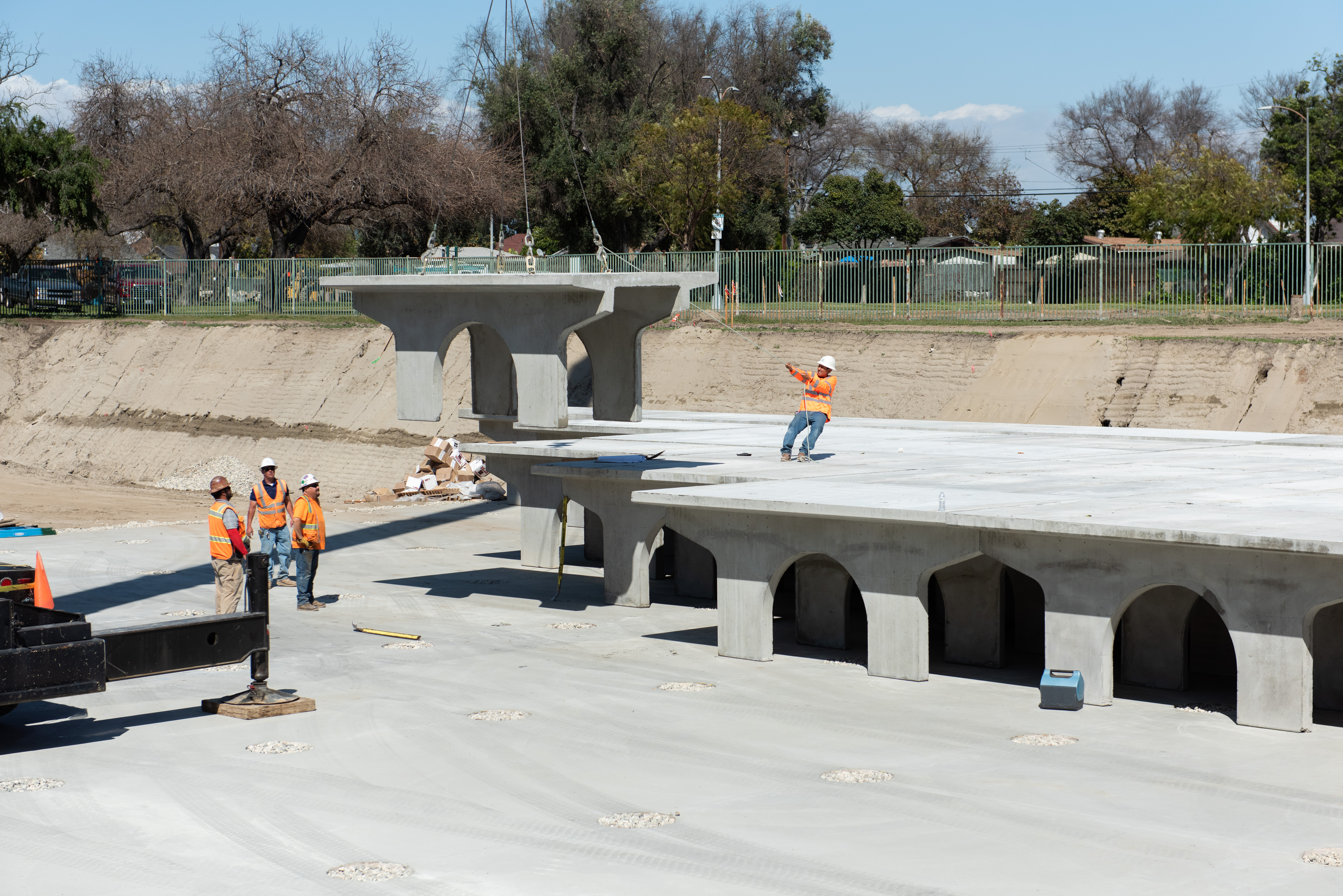 construction progress
