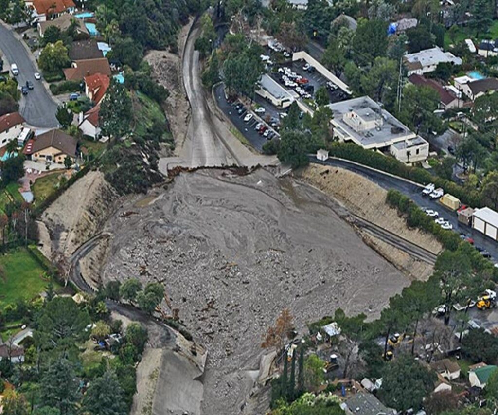 an aerial view of sediment management 