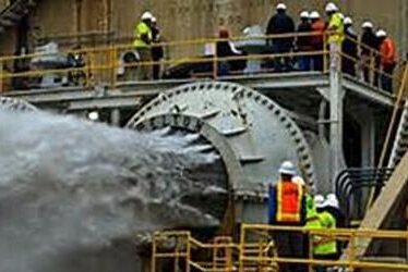 stormwater dam photo