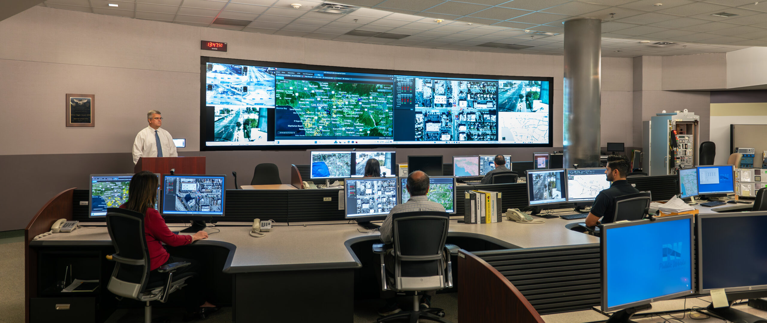 Gateway Cities Fiber Optic Communication and CCTV Camera Project Image