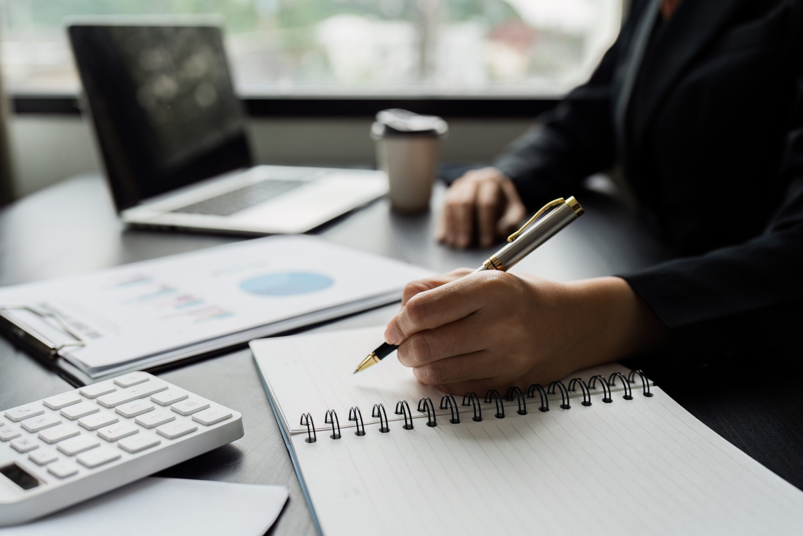Image of woman preparing a plan