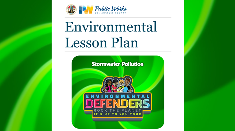 Stormwater Pollution Lesson Plan (PDF)