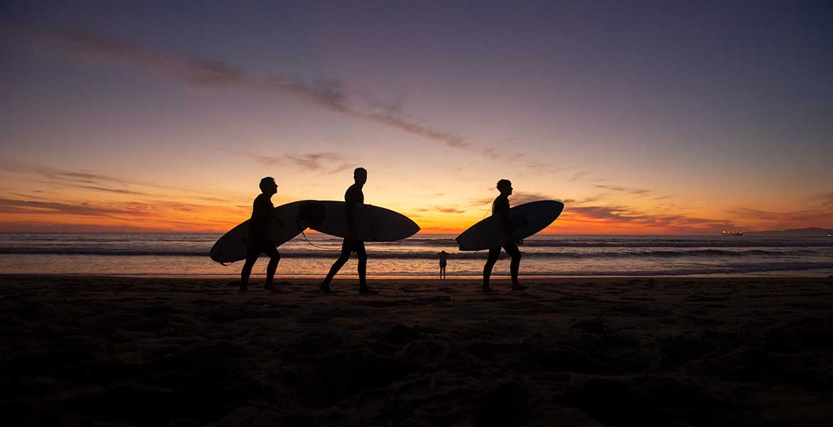 beach sunset