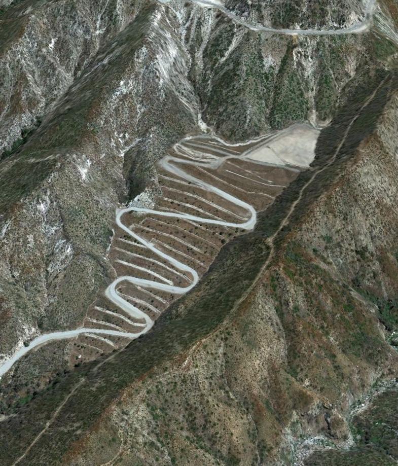 Big Tujunga aerial map.