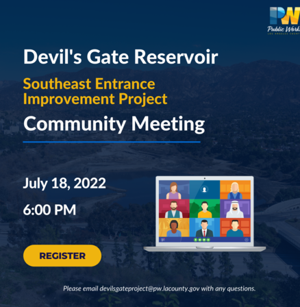 Virtual community meeting invite